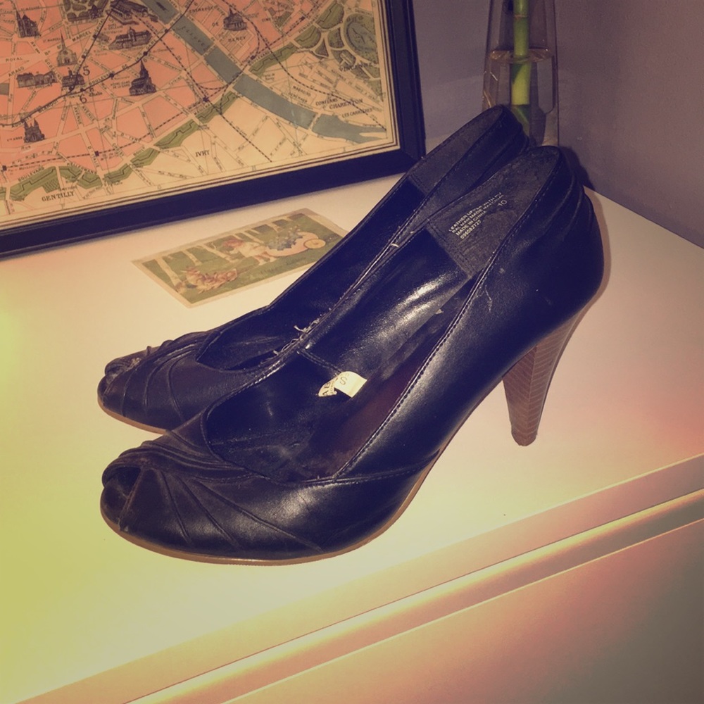 Black heels